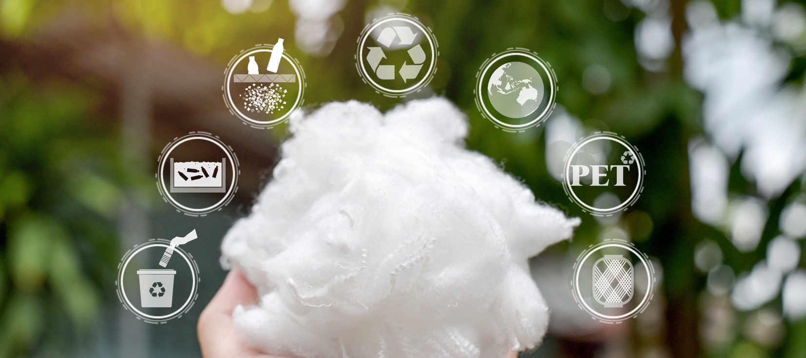 Recycled Etiketlik Kumaşlar (Geri dönüştürülmüş materyallerden üretilmiş)